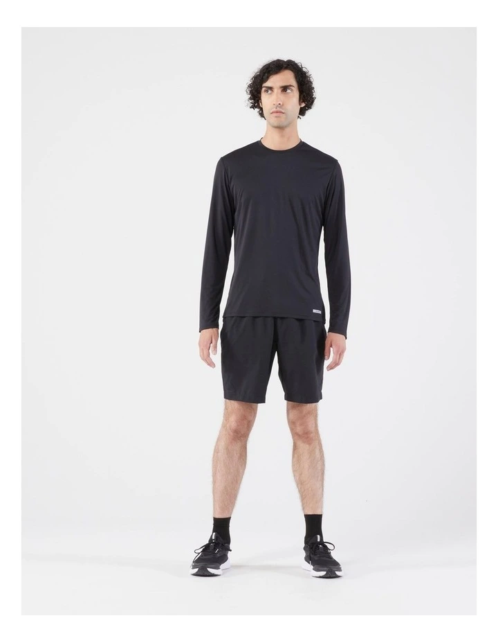 Decathlon - Men's Running Long-Sleeved T-Shirt Anti-UV - Kiprun Dry 500 UV Black image 4