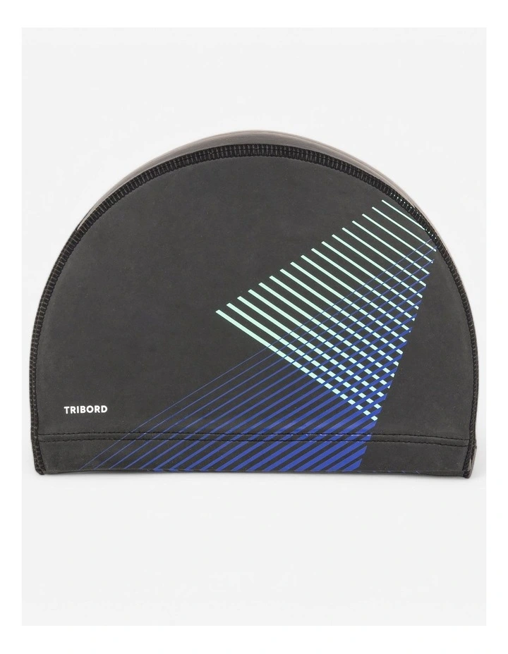 Decathlon - Coated fabric swim cap size M - tria black image 2