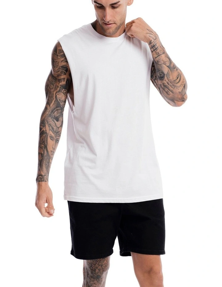 Absent Tank in White image 3
