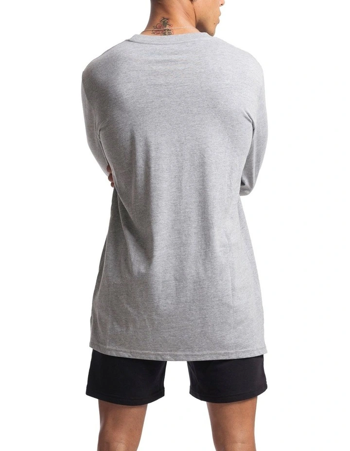Contract Rise Long Sleeve Tee in Marle Grey image 2