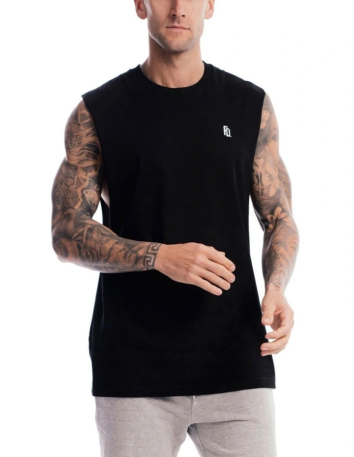 Contract Rise Tank in Black image 3