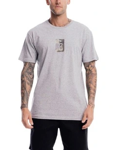Combat Cryptic Tee in Marle Grey