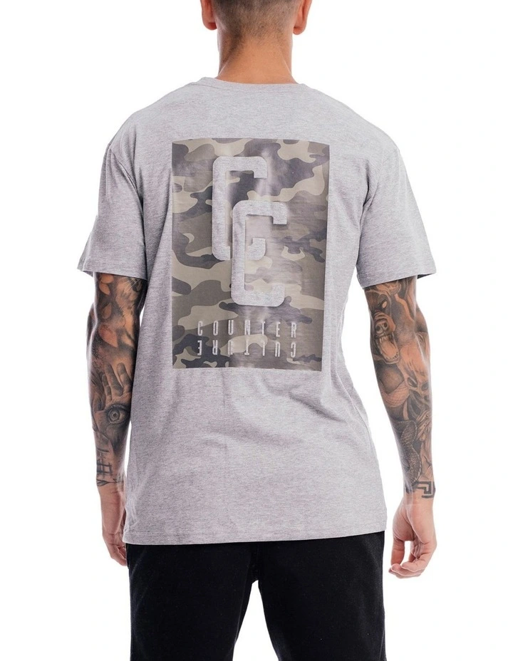 Combat Cryptic Tee in Marle Grey image 2