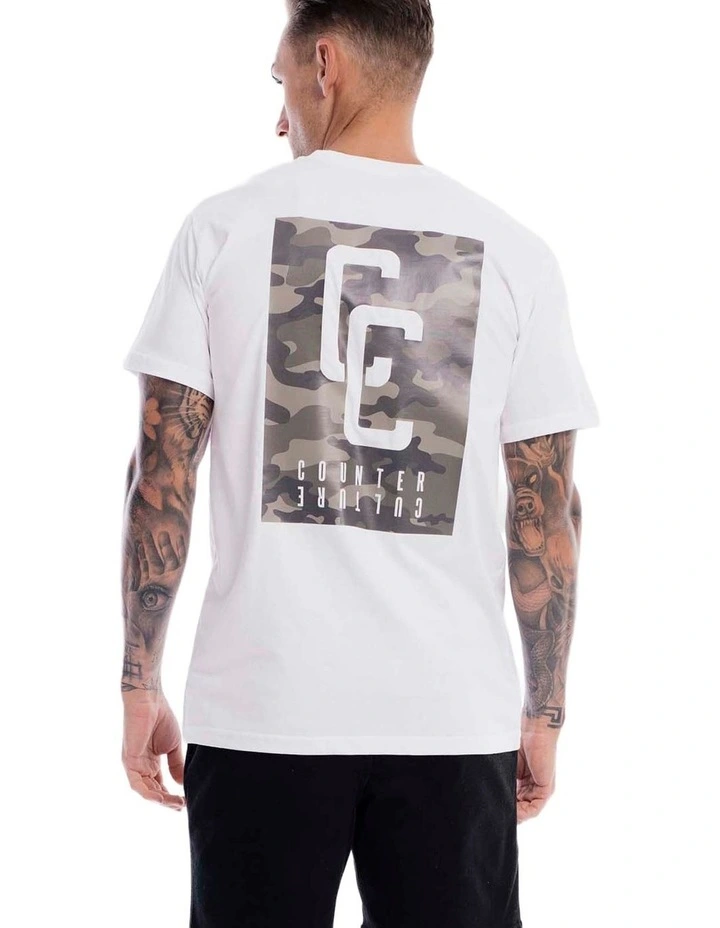 Combat Cryptic Tee in White image 2