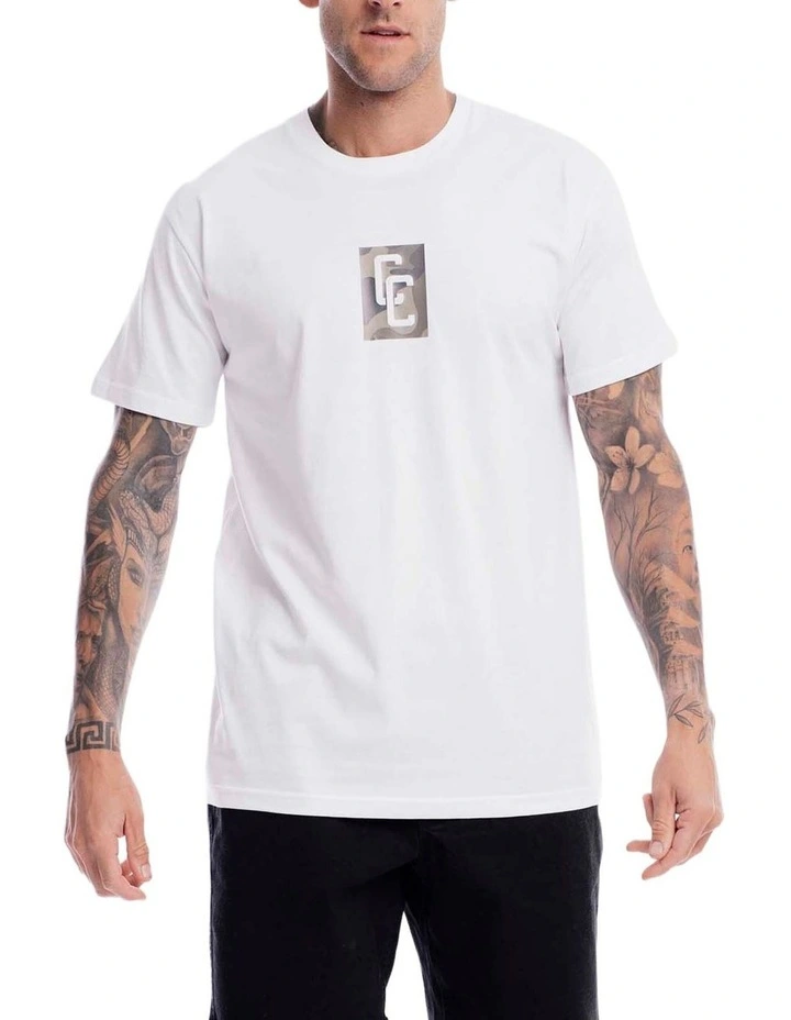 Combat Cryptic Tee in White image 3