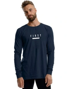 Constant Long Sleeve Tee in Ink