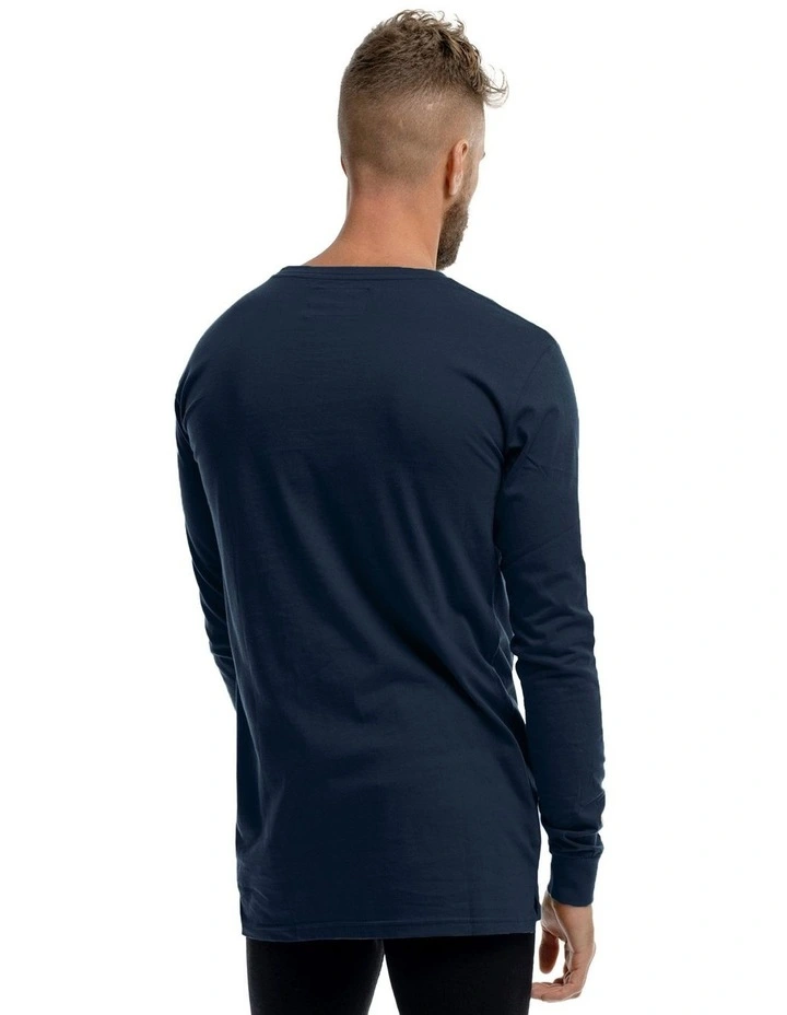 Constant Long Sleeve Tee in Ink image 2