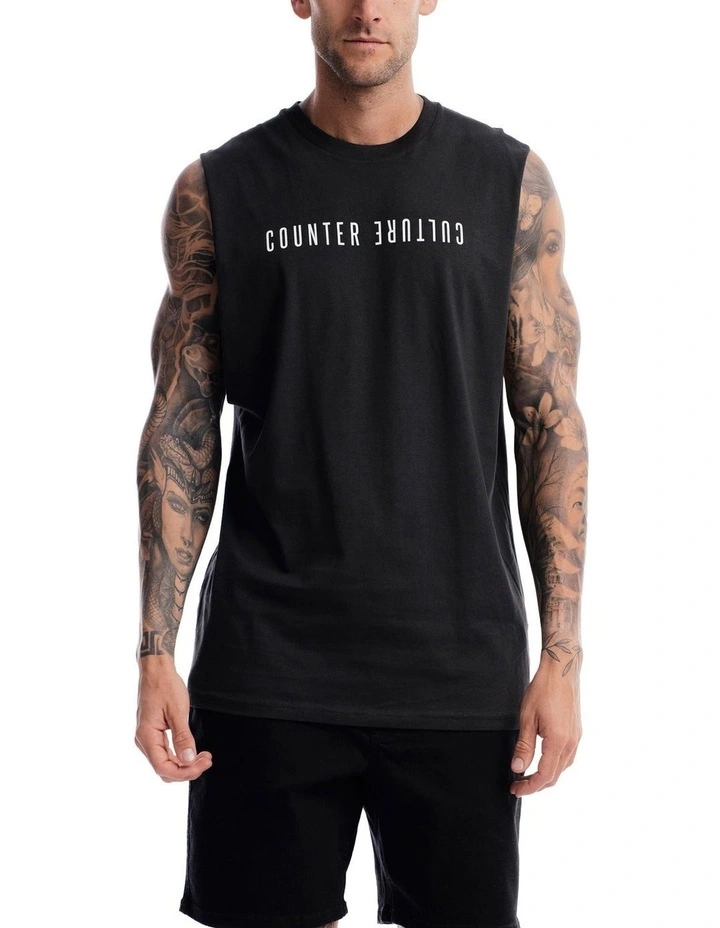 Atlas Tank in Vintage Black image 3