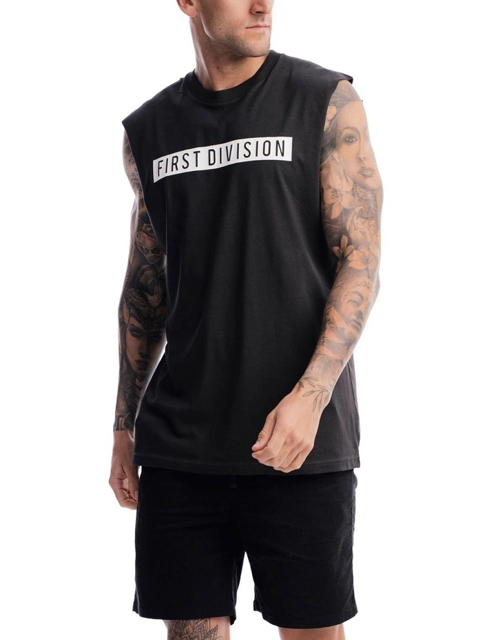 Box Tank in Vintage Black image 3