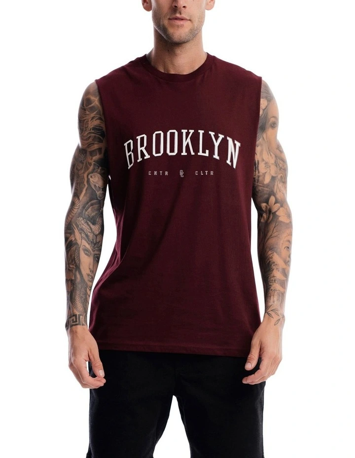 Brooklyn Tank in Oxblood image 1