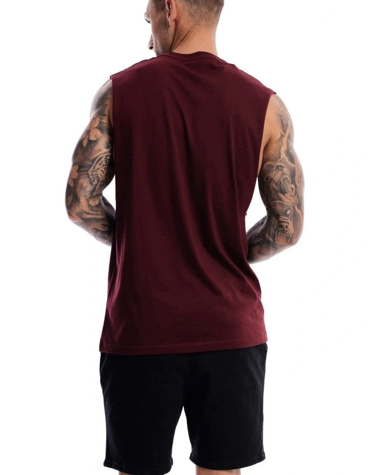 Brooklyn Tank in Oxblood image 2