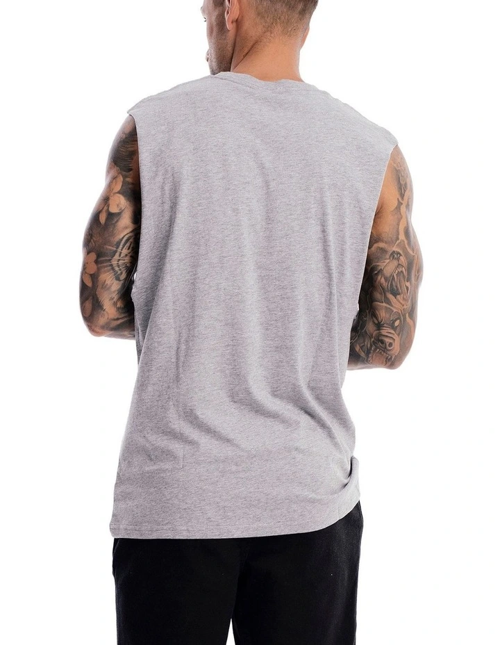 Brooklyn Tank in Marle Grey image 2