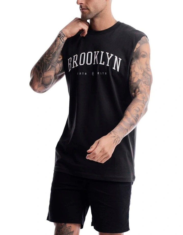 Brooklyn Tank in Vintage Black image 1