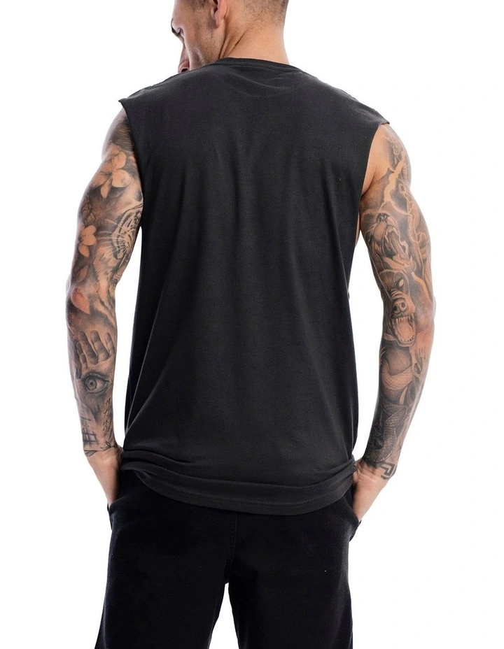 Brooklyn Tank in Vintage Black image 2