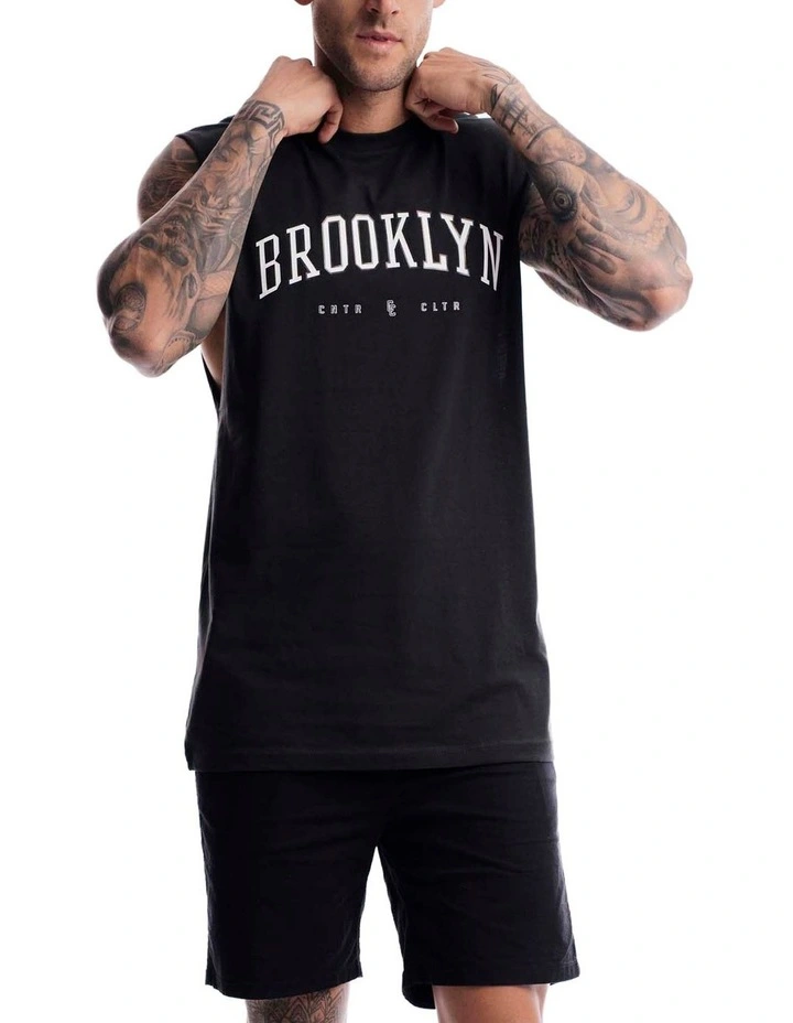 Brooklyn Tank in Vintage Black image 3