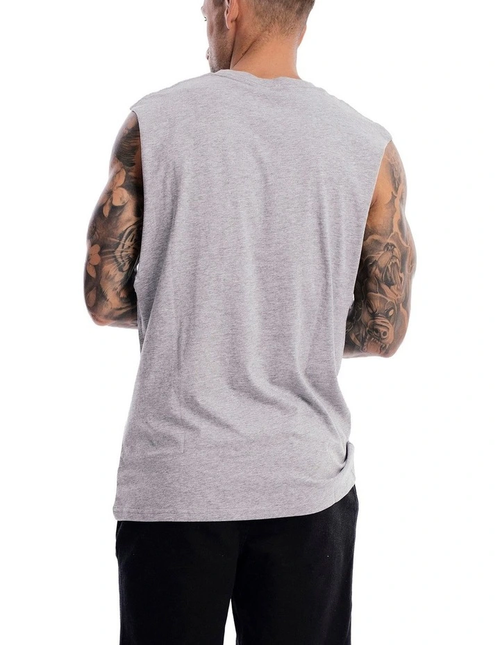 Big Cypher Tank in Marle Grey image 2
