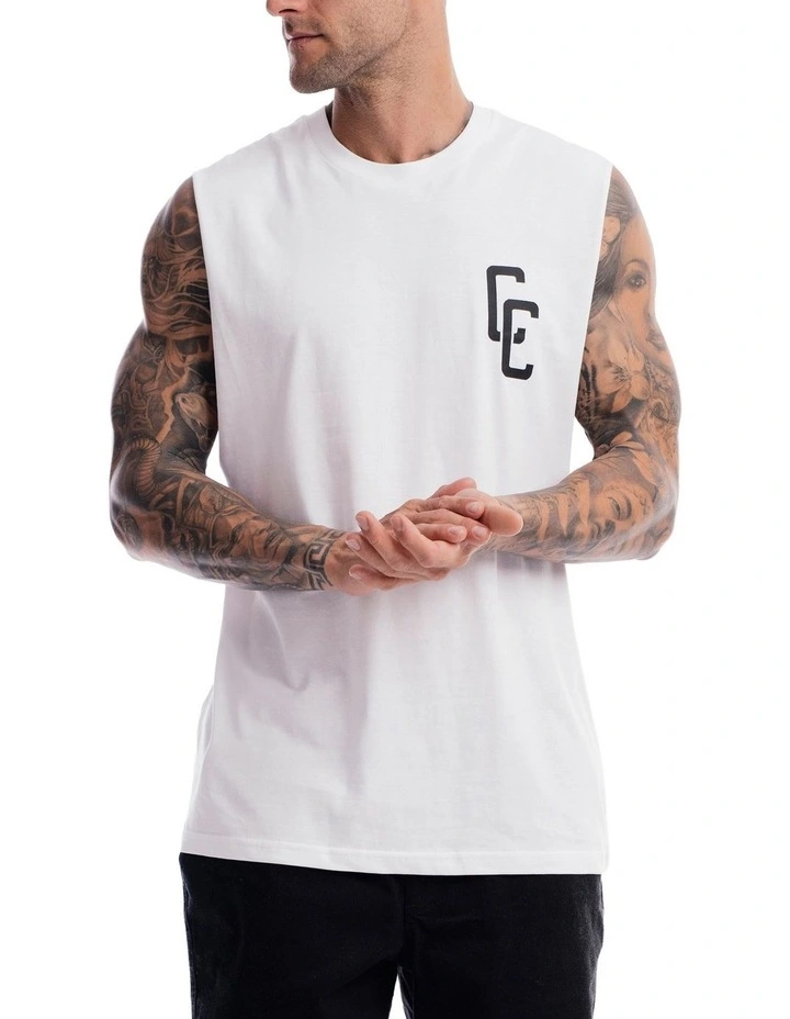 Big Cypher Tank in White image 3