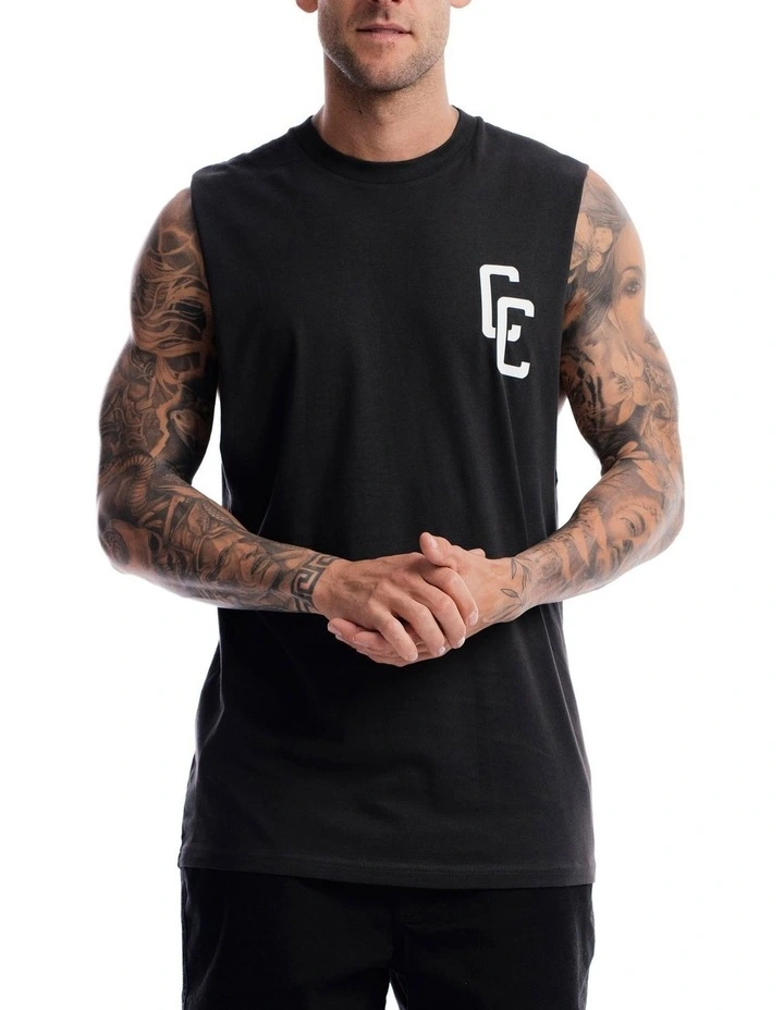 Big Cypher Tank in Vintage Black image 3