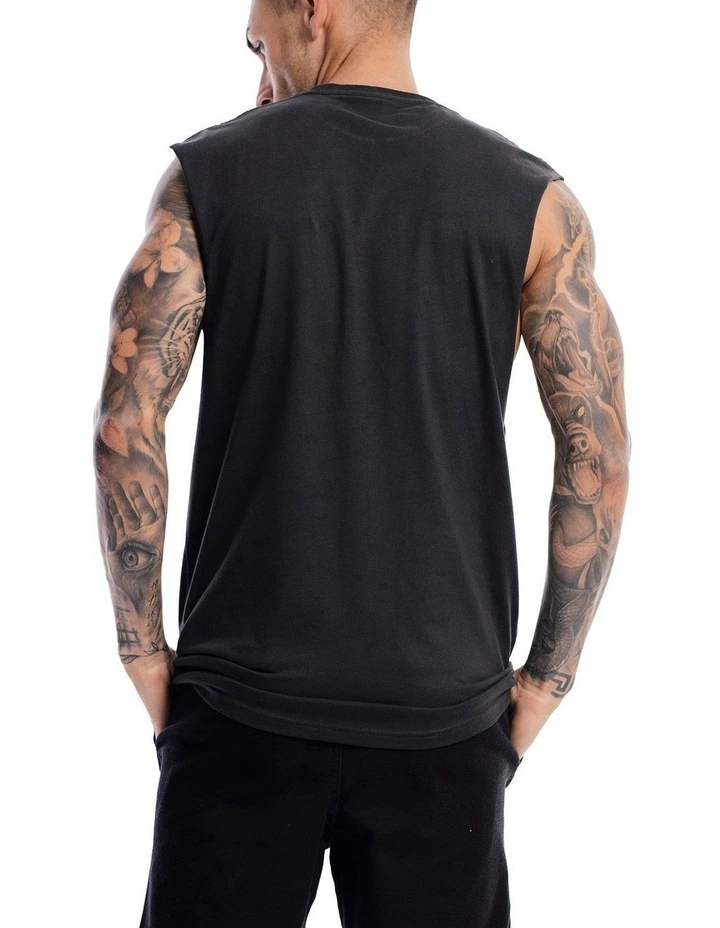 Baller Tank in Vintage Black image 2