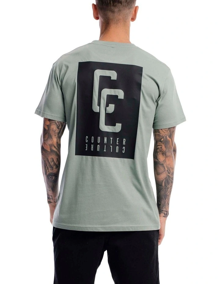 Cryptic Tee in Sage image 2