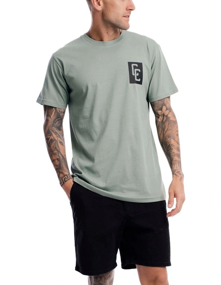 Cryptic Tee in Sage image 3