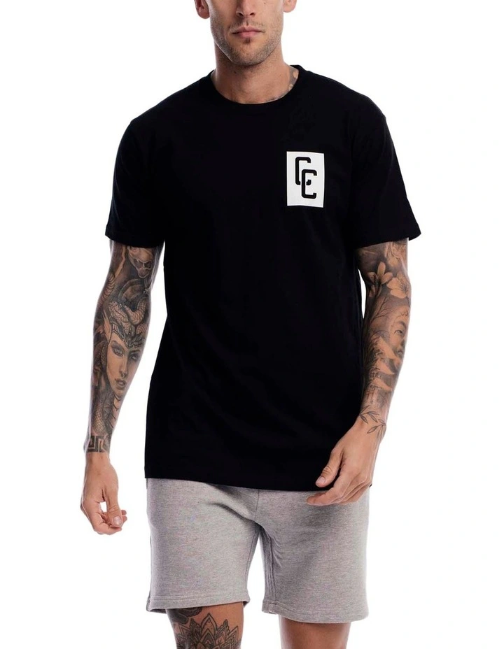 Cryptic Tee in Black image 3