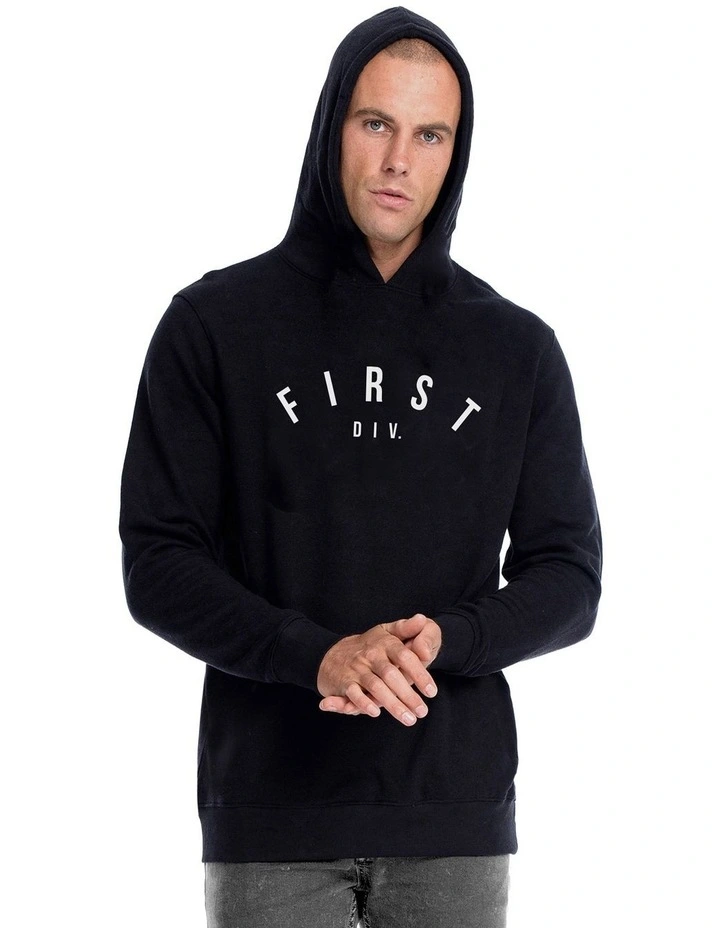 Core Logo Hoodie in Black image 3