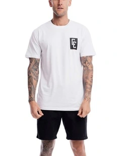 Cryptic Tee in White