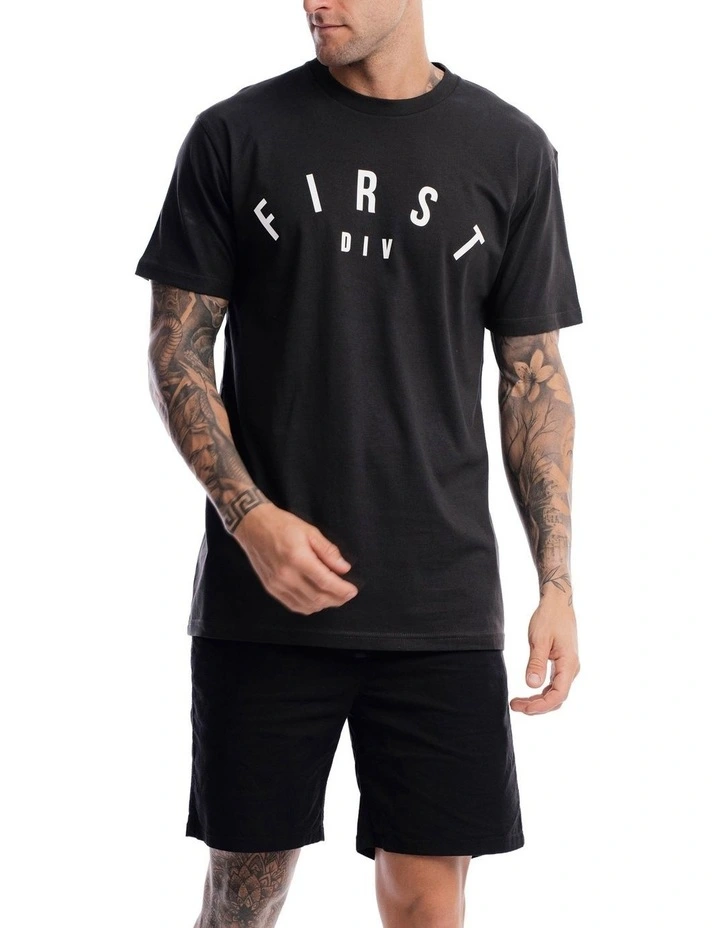 Core Logo Tee in Vintage Black image 1