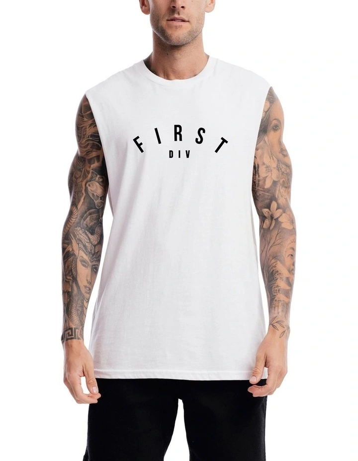 Core Logo Tank in White image 1