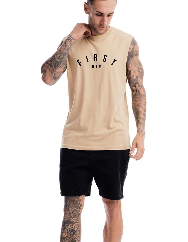 Core Logo Tank in Camel image 1