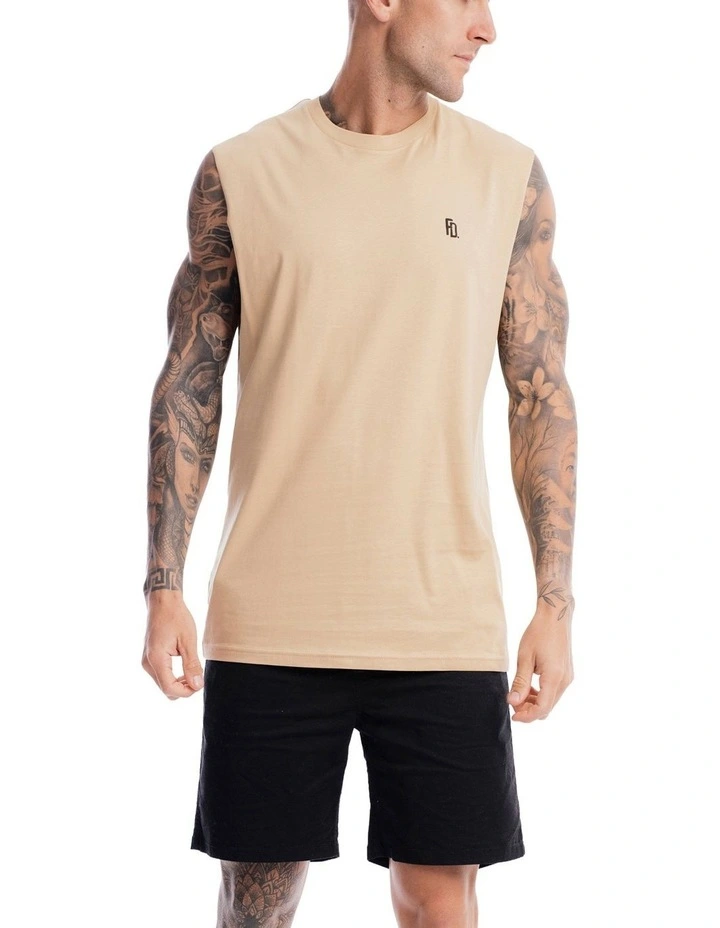 Contract Rise Tank in Camel image 1