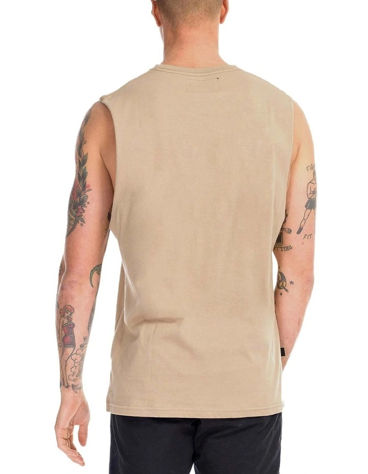 Contract Rise Tank in Camel image 2