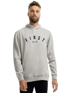 Core Logo Hoodie in Marle Grey