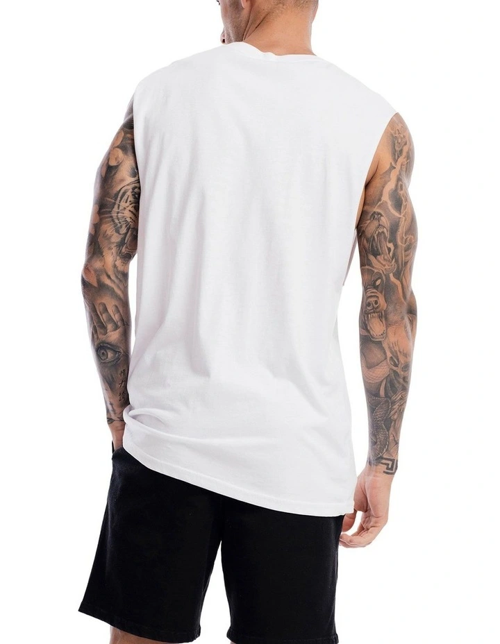 Contract Rise Tank in White image 2