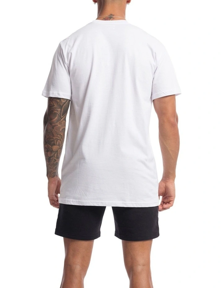Core Logo Tee in White image 2