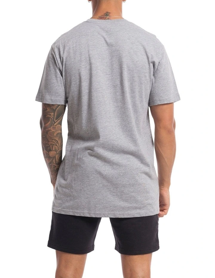 Core Logo Tee in Marle Grey image 2