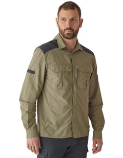 Decathlon - LIGHT AND BREATHABLE LONG-SLEEVED SHIRT 520 GREEN