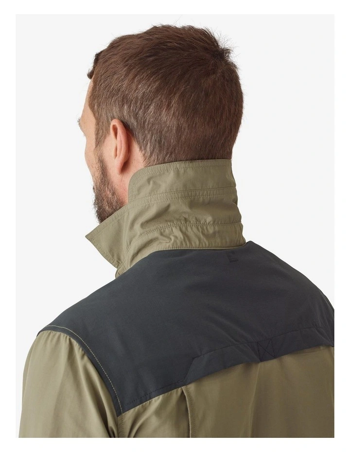 Decathlon - LIGHT AND BREATHABLE LONG-SLEEVED SHIRT 520 GREEN image 7