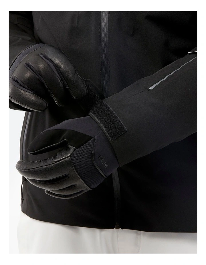 Decathlon - 500 Men's warm and breathable ski jacket - black image 6