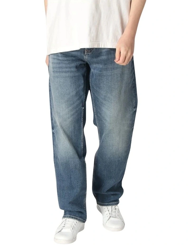Damon Straight Leg Jeans in Blue image 1