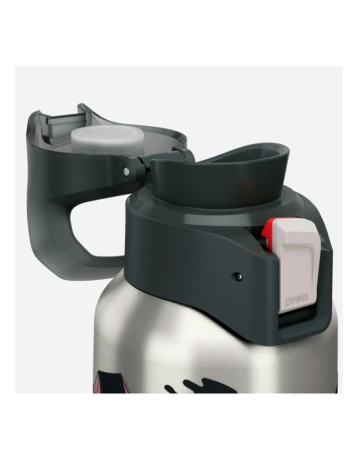 Stainless Steel Insulated Flask 900 With Quick-Release Cap 0.5L in Silver image 3