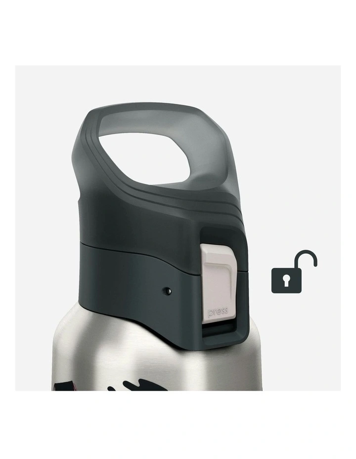 Stainless Steel Insulated Flask 900 With Quick-Release Cap 0.5L in Silver image 6