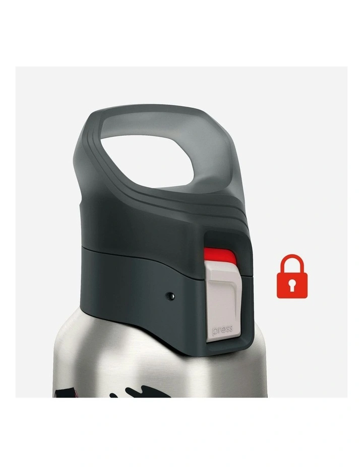 Stainless Steel Insulated Flask 900 With Quick-Release Cap 0.5L in Silver image 7
