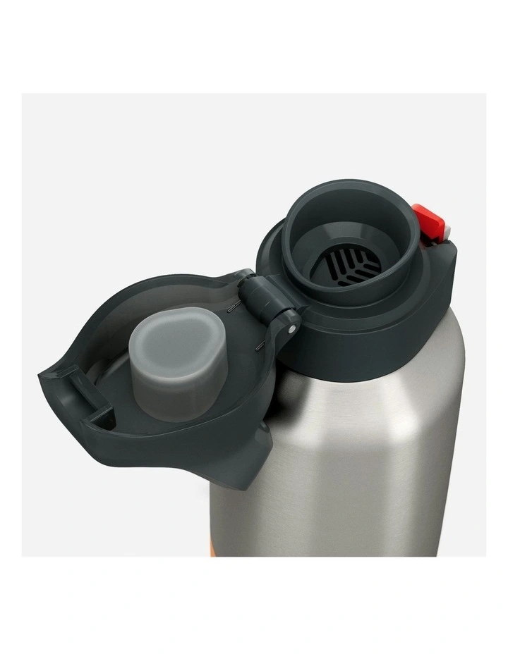 Insulated Stainless Steel Flask 900 With Quick-Release Cap 0.8L in Silver image 4