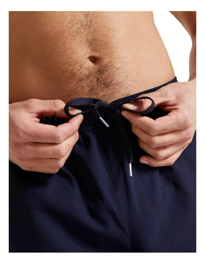 Breathable Regular Fitness Bottoms in Navy Blue image 3