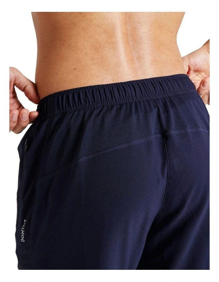 Breathable Regular Fitness Bottoms in Navy Blue image 4