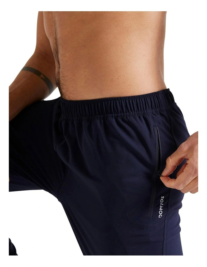 Breathable Regular Fitness Bottoms in Navy Blue image 5