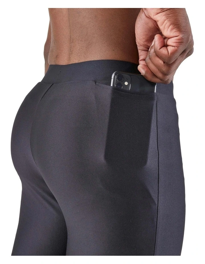 Kiprun Run 100 Dry Running Breathable Tights in Black image 4