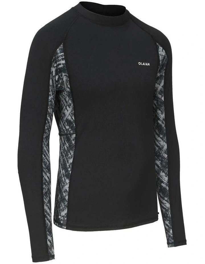 Surfing UV Protection Top in Brush Black image 4